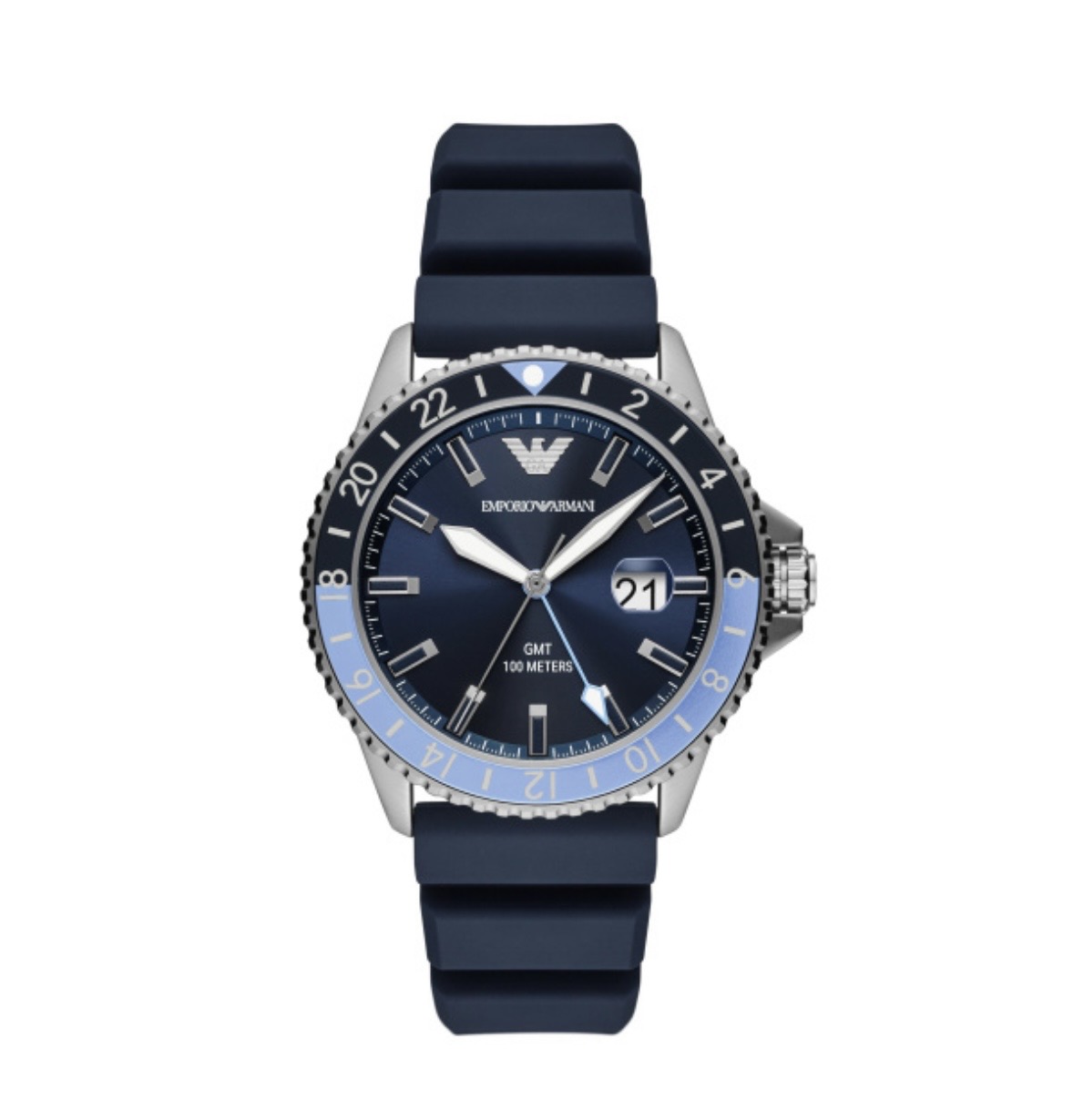 EMPORIO ARMANI WORLD EXPLORER GMT 