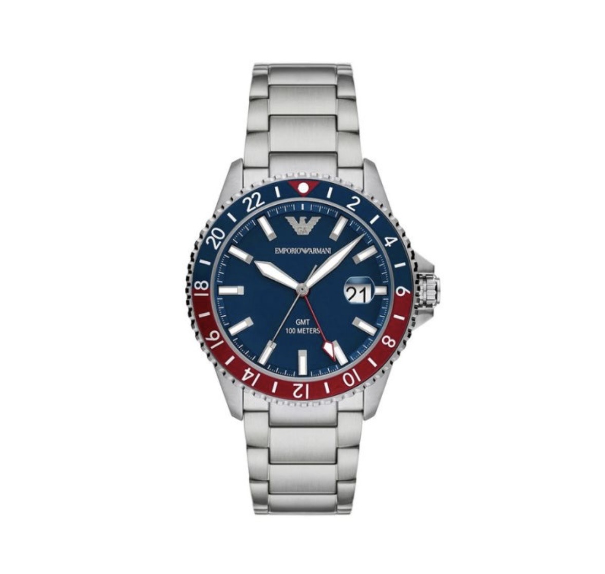 EMPORIO ARMANI WORLD EXPLORER GMT 