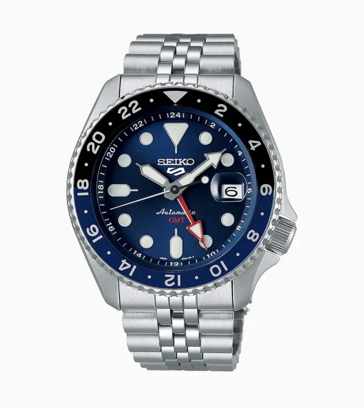 SEIKO 5 SPORTS GMT BLUEBERRY 